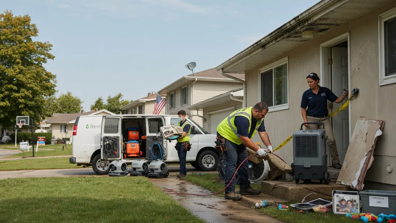Water Damage Restoration in Ironton, OH near me
